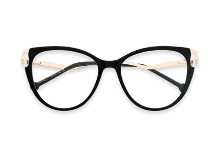Eydology Journee Gold/Black Glasses 1