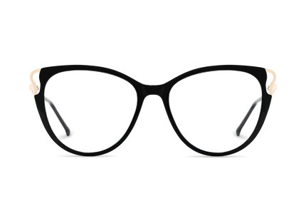 Eydology Journee Gold/Black Glasses 2