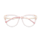 Eydology Journee Gold/Crystal Pink Glasses 1