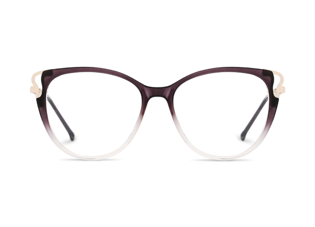 Eydology Journee Gold/Purple Gradient Glasses 2