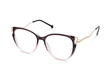 Eydology Journee Gold/Purple Gradient Glasses 3
