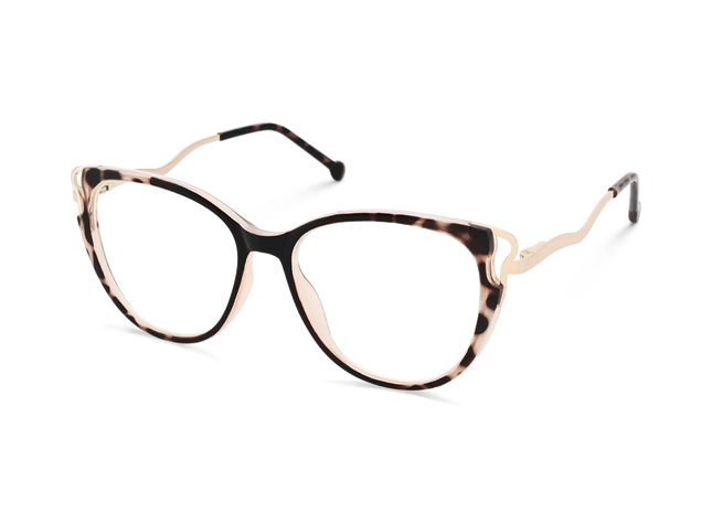 Eydology Journee Gold/Tortoise Glasses 3