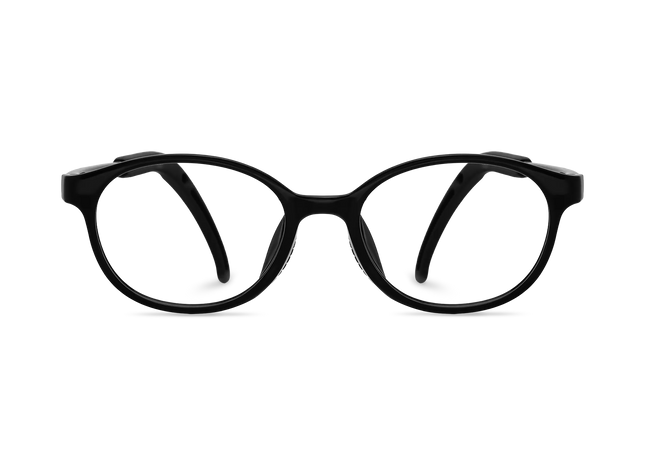 Eydology Jubilee Black Round Kids Glasses 2