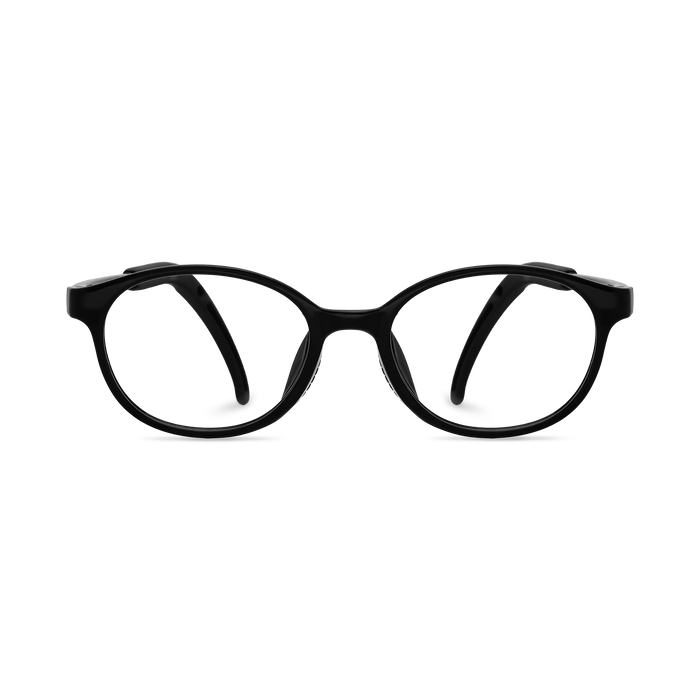 Eydology Jubilee Black Round Kids Glasses 2