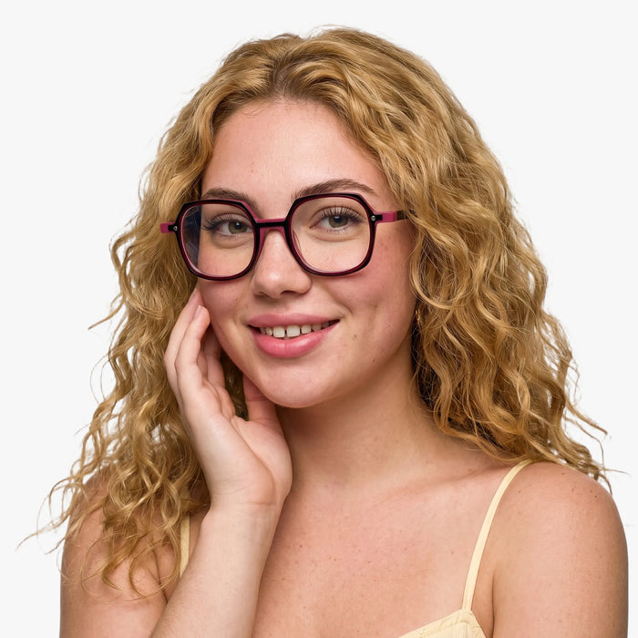 Eydology Judson Plum Glasses 3