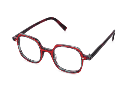 Eydology Judson Purple Tortoise Glasses 2