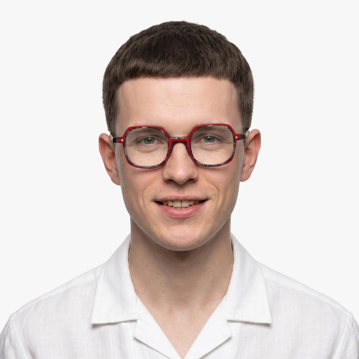 Eydology Judson Purple Tortoise Glasses 3