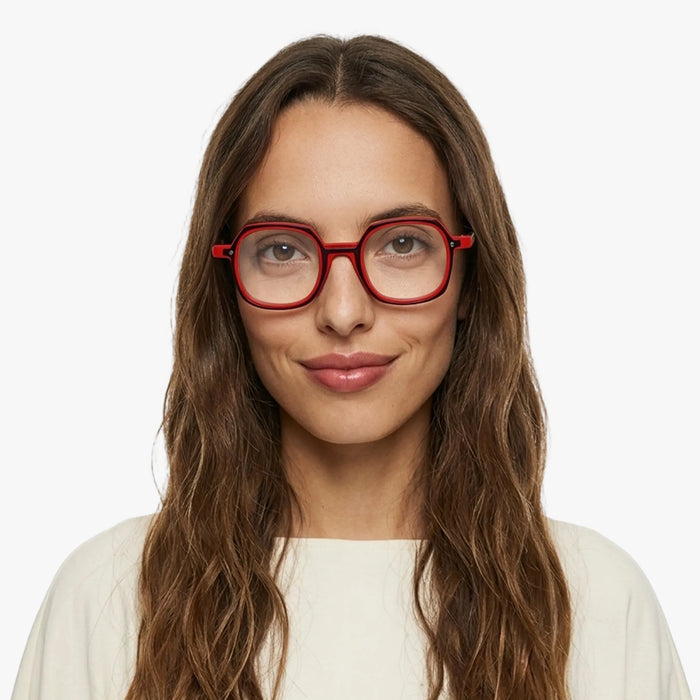 Eydology Judson Red Glasses 4