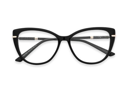 Eydology Juliet Black Glasses 1