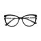 Eydology Juliet Black Glasses 1