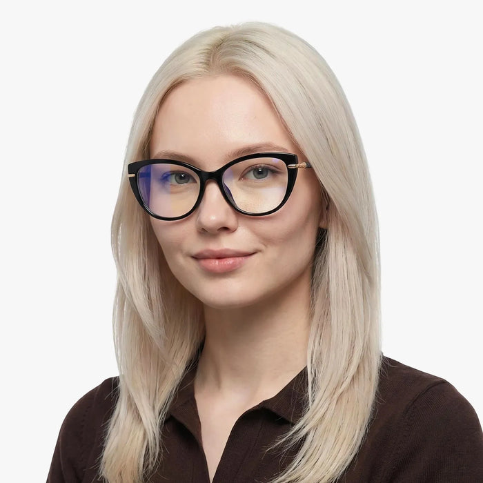 Eydology Juliet Black Glasses 3
