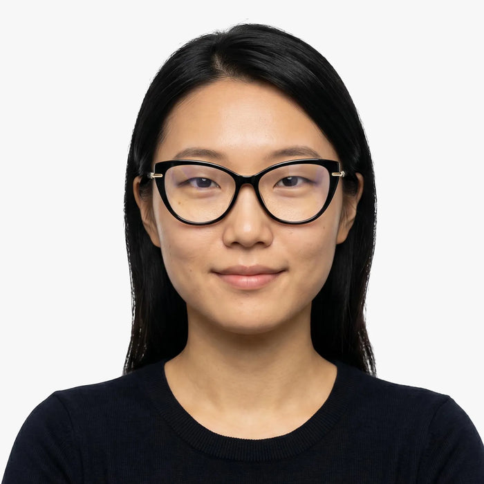 Eydology Juliet Black Glasses 4