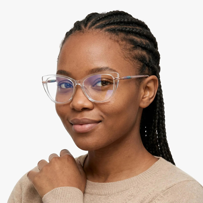 Eydology Juliet Clear Glasses 3