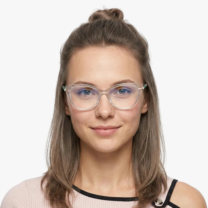 Eydology Juliet Clear Glasses 4