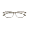 Eydology Kailynn Light Brown Square Kids Glasses 1