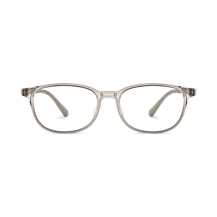 Eydology Kailynn Light Brown Square Kids Glasses 2