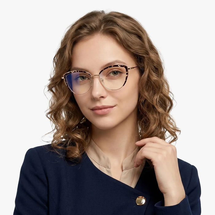 Eydology Kairi Tortoise/Gold Glasses 3