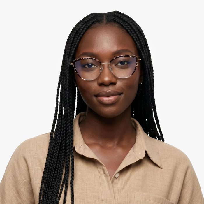 Eydology Kairi Tortoise/Gold Glasses 4