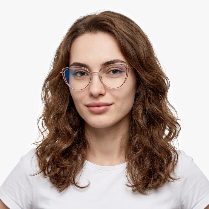 Eydology Kairi Transparent Light Brown/Brown Glasses 3