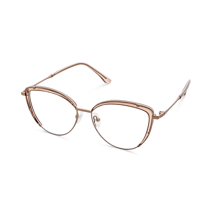 Eydology Kairi Transparent Light Brown/Brown Glasses 5