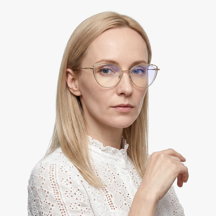 Eydology Kairi Transparent Light Green/Bronze Glasses 3