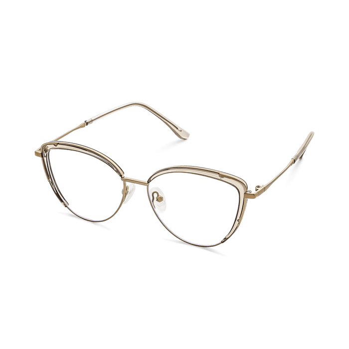 Eydology Kairi Transparent Light Green/Bronze Glasses 5