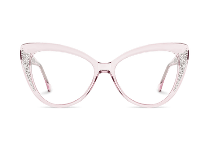 Eydology Kairo Crystal Light Purple Glasses 2