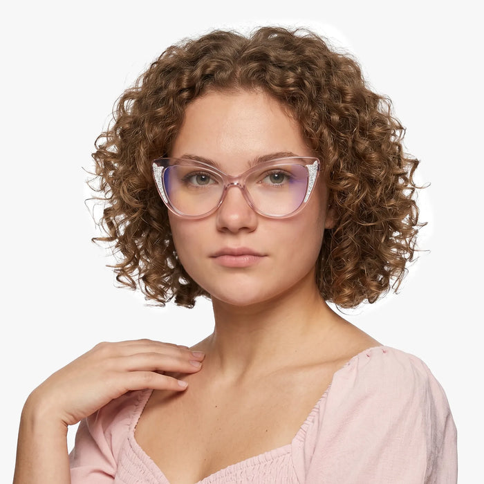 Eydology Kairo Crystal Light Purple Glasses 4