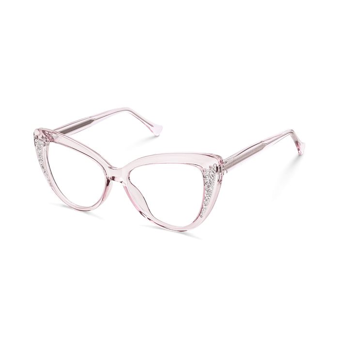 Eydology Kairo Crystal Light Purple Glasses 5