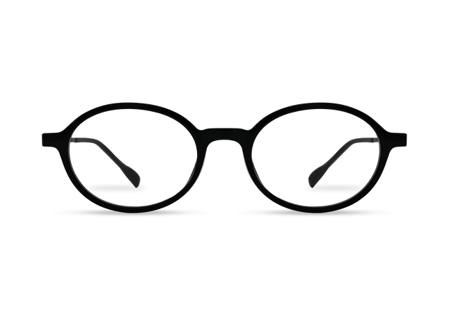 Eydology Kaleb Black Eyeglasses 1