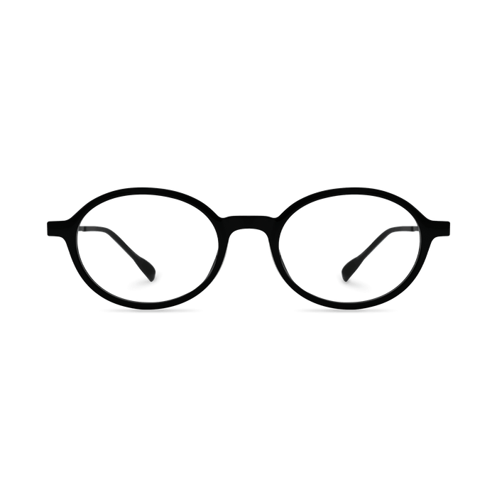 Eydology Kaleb Black Eyeglasses 1