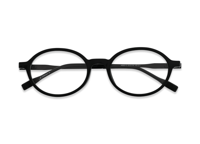 Eydology Kaleb Black Eyeglasses 2
