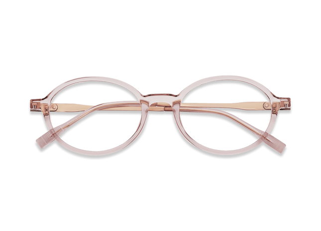 Eydology Kaleb Crystal Pink Glasses 2