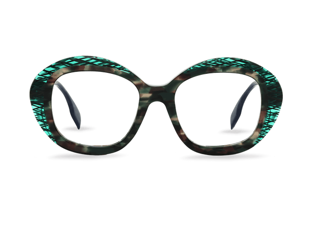 Eydology Kamdyn Green Glasses 1
