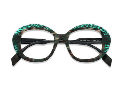 Eydology Kamdyn Green Glasses 3