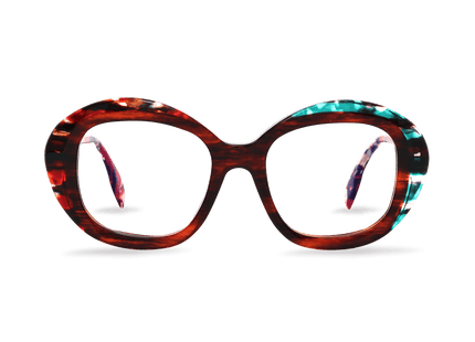 Eydology Kamdyn Red Glasses 1