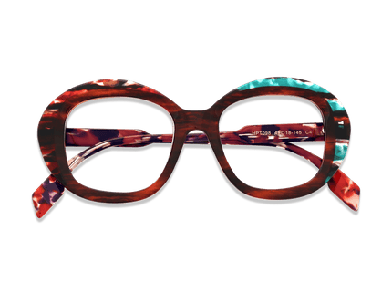 Eydology Kamdyn Red Glasses 3