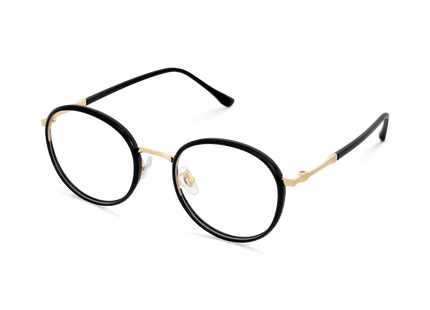 Eydology Kameron Black/Gold Glasses 3