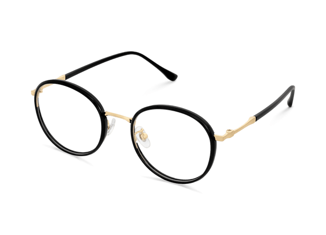Eydology Kameron Black/Gold Glasses 3