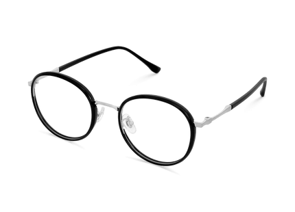 Eydology Kameron Black/Silver Glasses 3