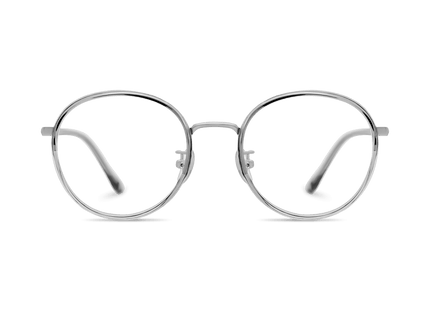 Eydology Kameron Crystal Grey/Chrome Glasses 2