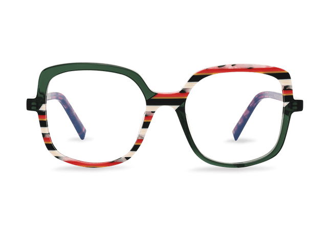 Eydology Kane Green Glasses 1