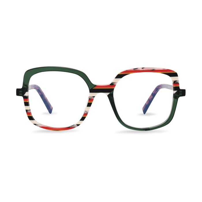 Eydology Kane Green Glasses 1
