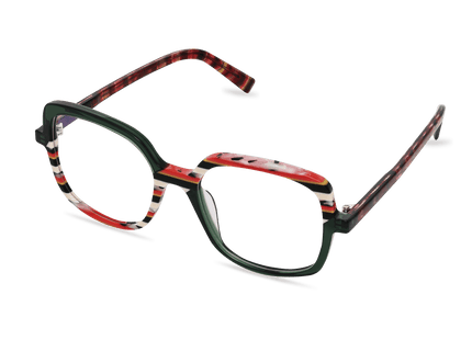 Eydology Kane Green Glasses 2