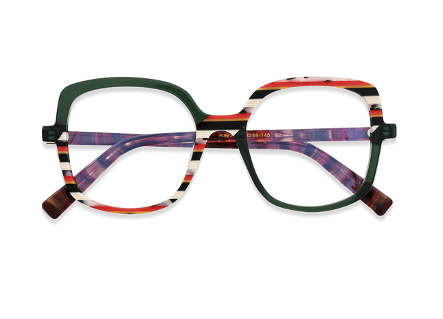 Eydology Kane Green Glasses 3