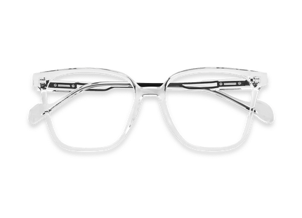 Eydology Karla Clear/Black Glasses 1