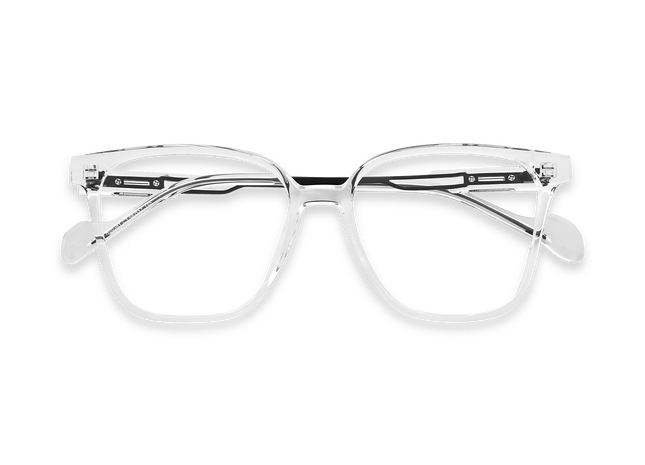 Eydology Karla Clear/Black Glasses 1