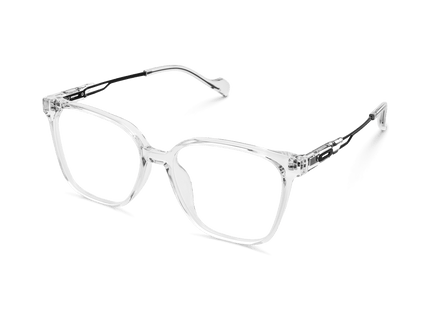 Eydology Karla Clear/Black Glasses 3