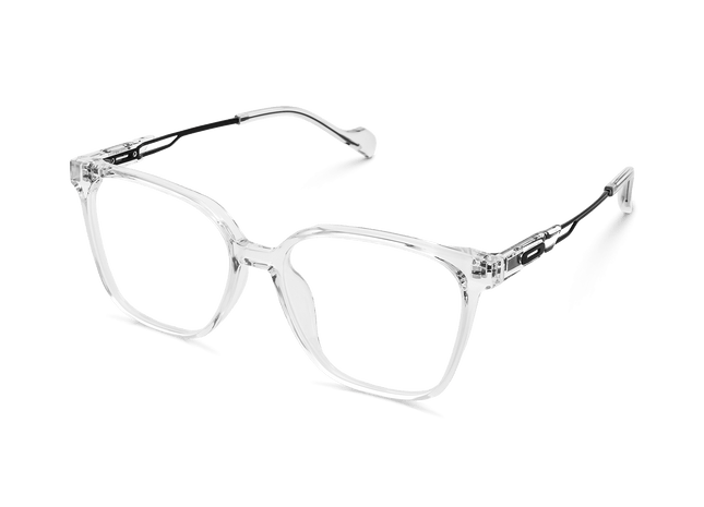 Eydology Karla Clear/Black Glasses 3