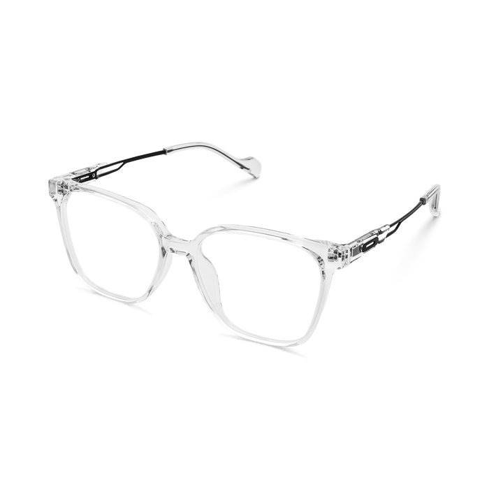 Eydology Karla Clear/Black Glasses 3